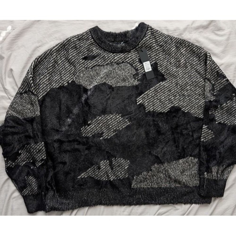 Mens Big & Tall NovaMen mohair sweater